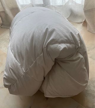 Edredon nordico blanco para cama de 90 