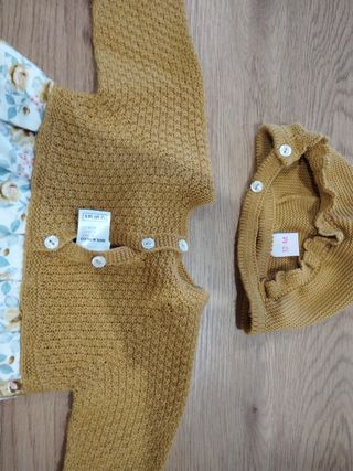 Vestido marca Juliana con capota