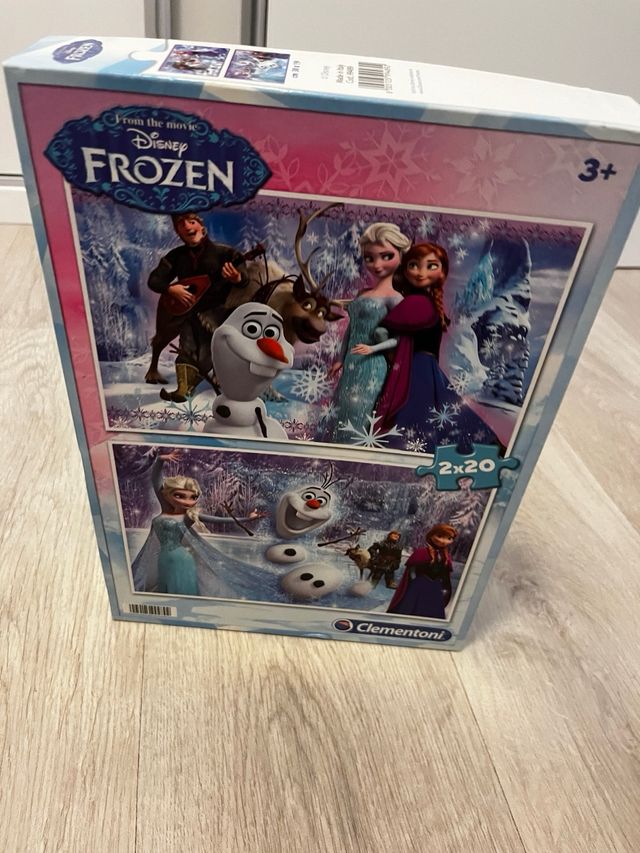 Puzzle 2x20 Frozen +3 años. Clementoni