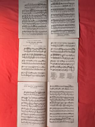 LOTE 3 REVISTAS MUSICALES ANTIGUAS "DANZA" 1932