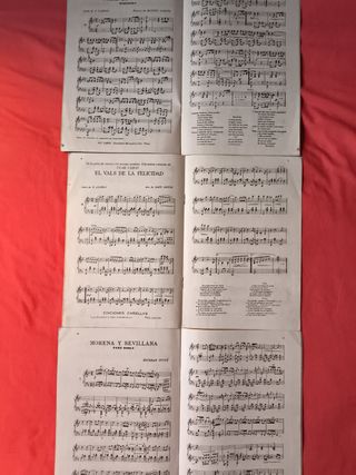 LOTE 3 REVISTAS MUSICALES ANTIGUAS "DANZA" 1932