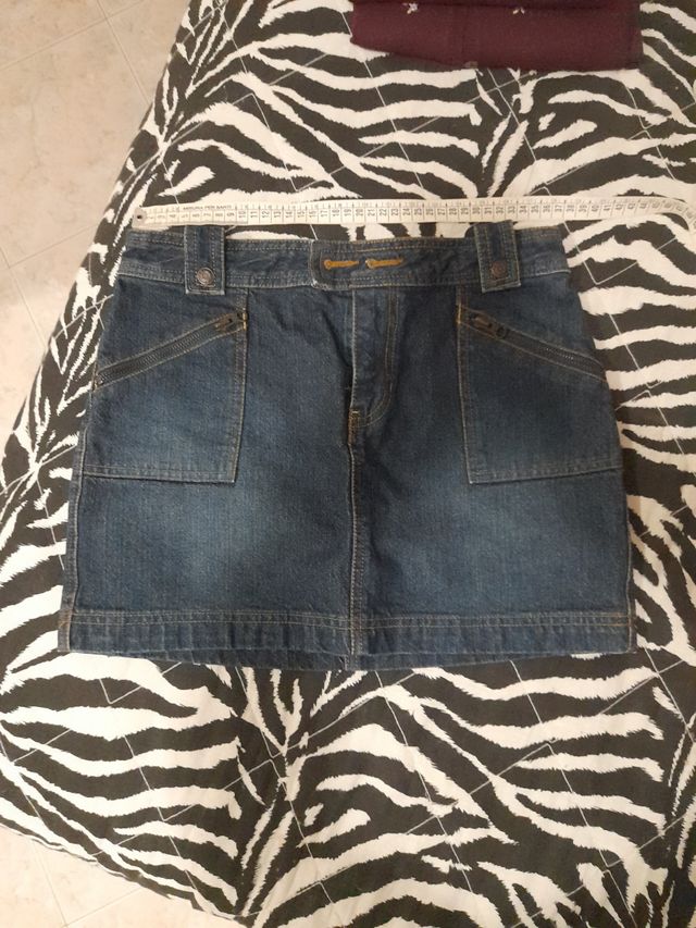 Minigonna jeans 