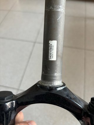 Horquilla bicicleta rock shox