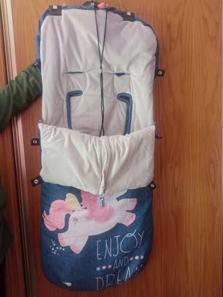 Saco carro o silleta unicornio