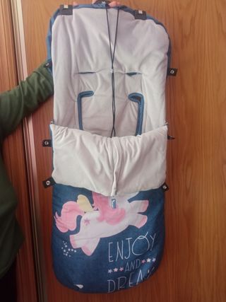 Saco carro o silleta unicornio