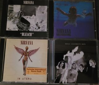 Nirvana 3cds y Hole Celebrity skin