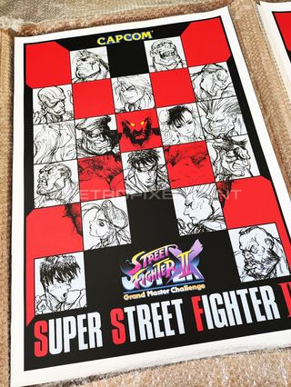 Super STREET FIGHTER 2X lona