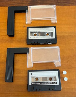 2 vintage audio tape cassette Memorex MRX2 MRX3