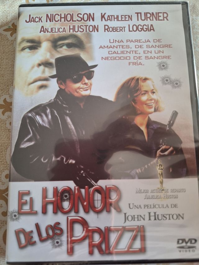 DVD El Honor de los Prizzi. Precintado.