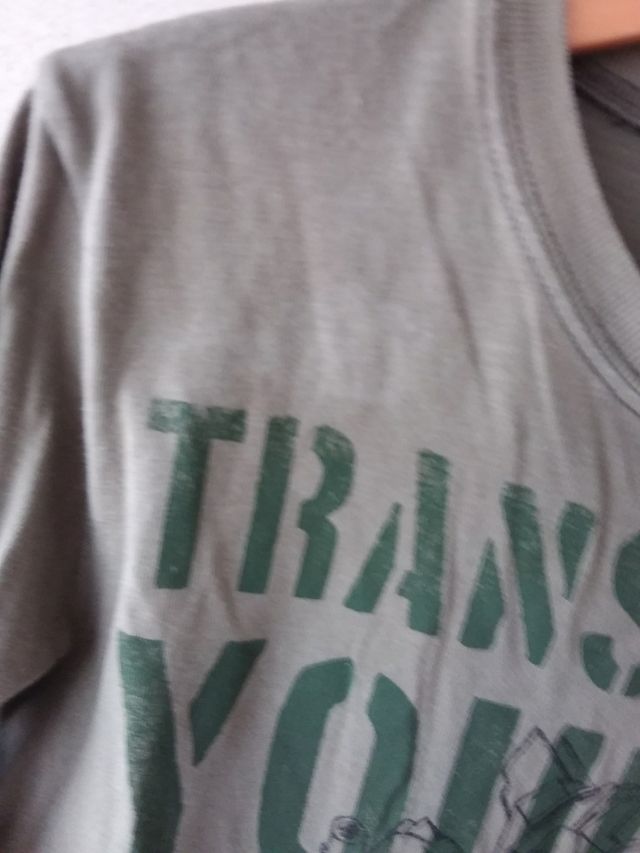 Camiseta niño algodón Transformers  Benetton 8/9