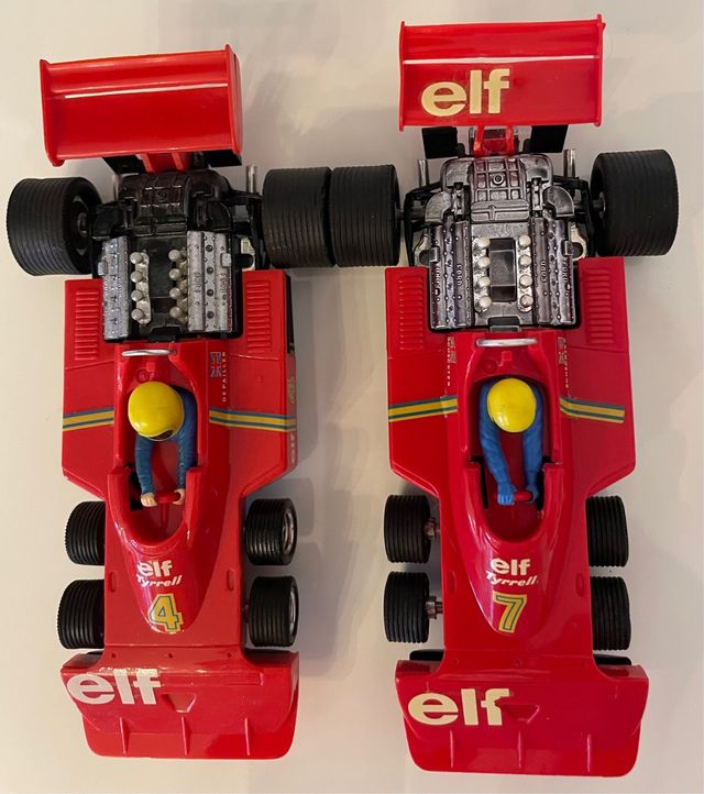 SCALEXTRIC TYRRELL P34 ROJO OSCURO COMO ESTRENA