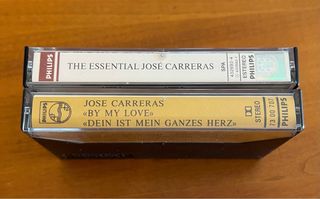2 audio tape cassette Philips - Jose Carreras