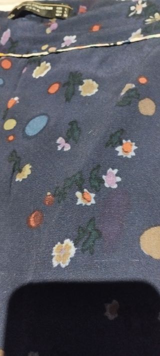 Pantalón ancho zara