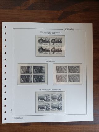 Suplementos filatelicos FILABO.