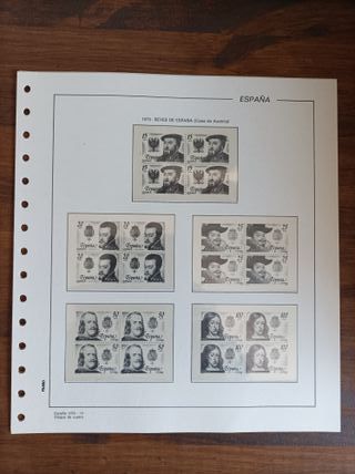 Suplementos filatelicos FILABO.