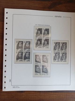 Suplementos filatelicos FILABO.