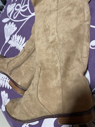 Botas altas camel