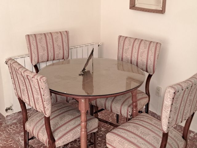 Lampara salon hierro