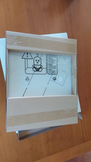 2 Apliques de metal para pared