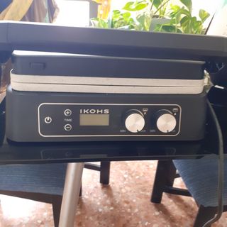 Plancha de asar usada solo una vez