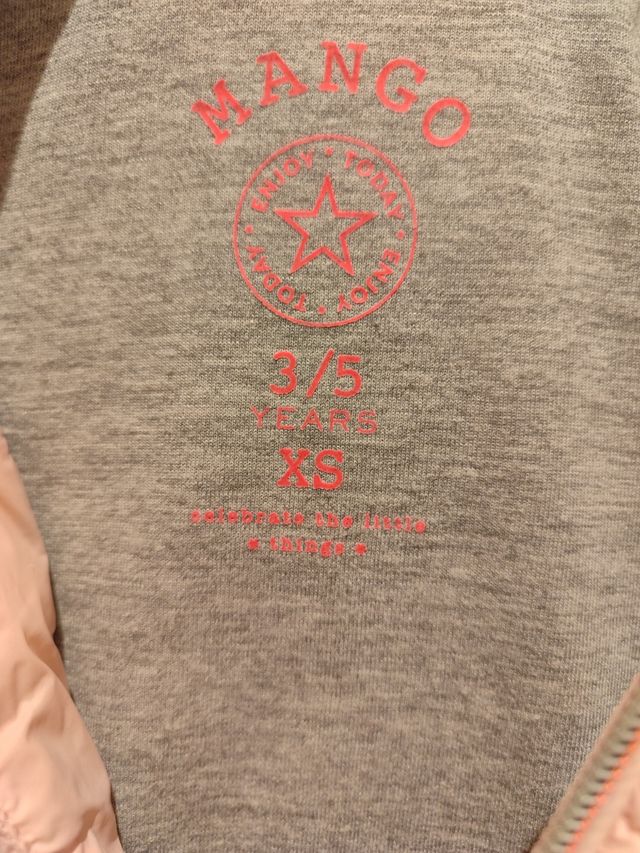 Chaleco niña Mango talla XS