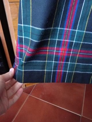 Veste sartoriale in lana tartan