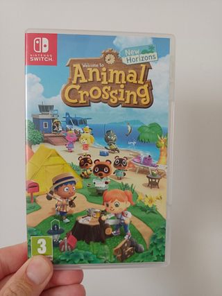 CAJA Animal Crossing Nintendo Switch SIN JUEGO