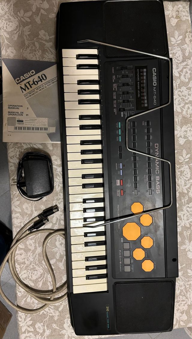 Vintage Casio Casio Mt640 Casio Mt640 Teclado Casio MT-640