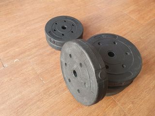 Pesas discos 5 y 7.5kg
