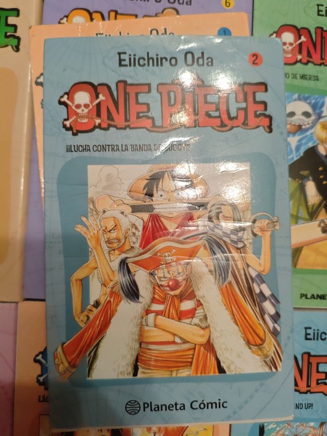 Manga One piece del 1 al 10