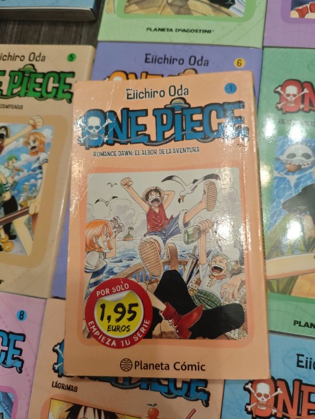 Manga One piece del 1 al 10