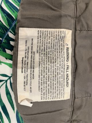 Mochila Boba evolutivo