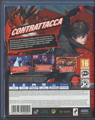 Gioco PS4 P5S Persona 5 strikers 16 atlus sega Ita