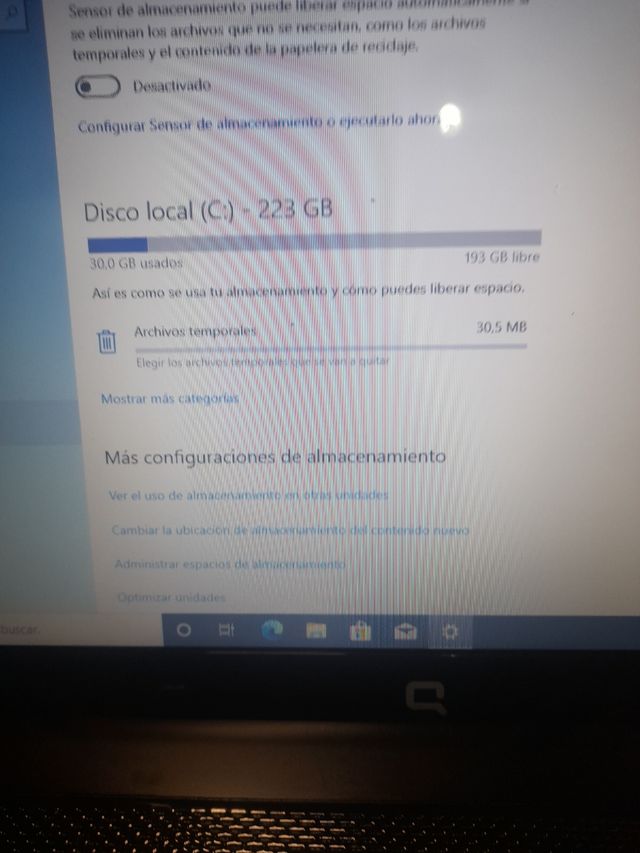 Vendo un laptop Compaq610 con Windows 10