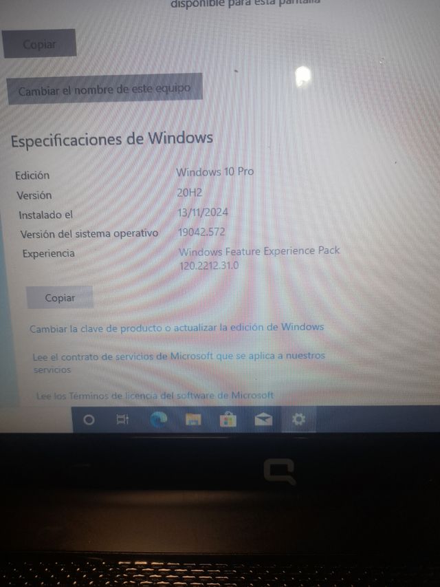 Vendo un laptop Compaq610 con Windows 10