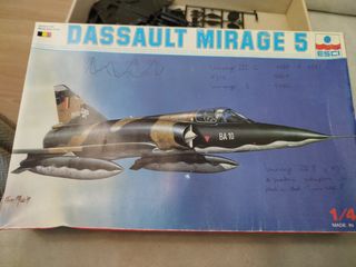 Maqueta avión Mirage 5 Esci 1/48