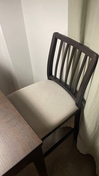 Mesa alta EKEDALEN + 2 Taburetes altos EKEDALEN
