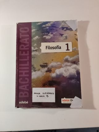Libro de filosofía