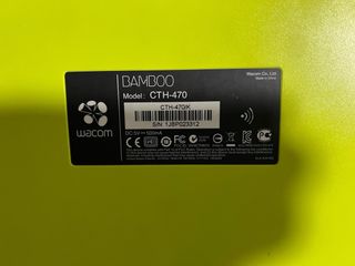 Bamboo Tableta de Dibujo