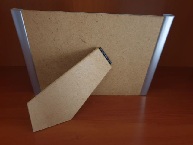 PORTARRETRATO CON TARJETA POSTAL RUTA 66