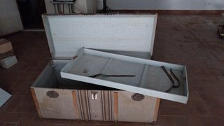 Baúl de viaje muy antiguo