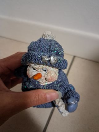 Decorazione natalizia pupazzo di neve