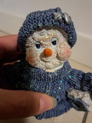 Decorazione natalizia pupazzo di neve