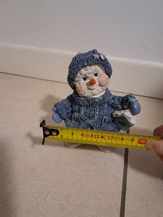 Decorazione natalizia pupazzo di neve