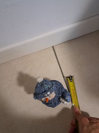 Decorazione natalizia pupazzo di neve