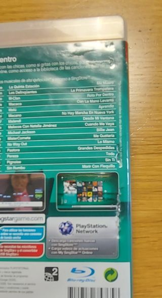 SingStar vol.3 PS3 + 2 Micrófonos + USB.