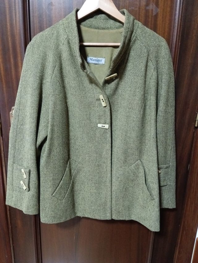 Chaqueton paño hecho a medida modista de prestigio