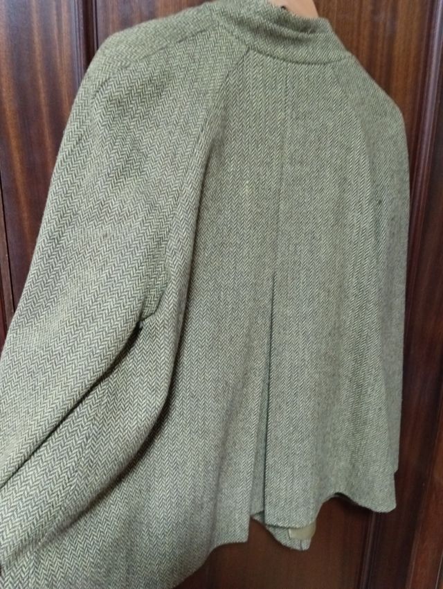 Chaqueton paño hecho a medida modista de prestigio