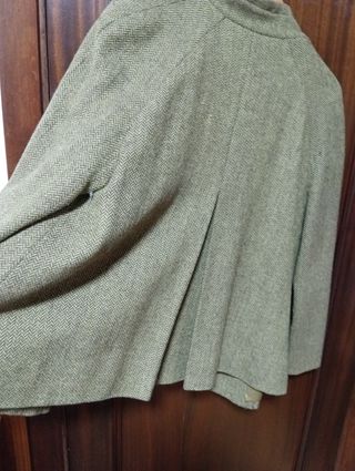 Chaqueton paño hecho a medida modista de prestigio