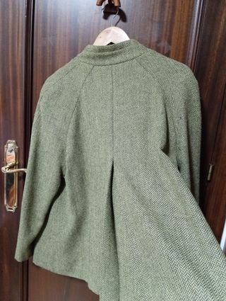 Chaqueton paño hecho a medida modista de prestigio